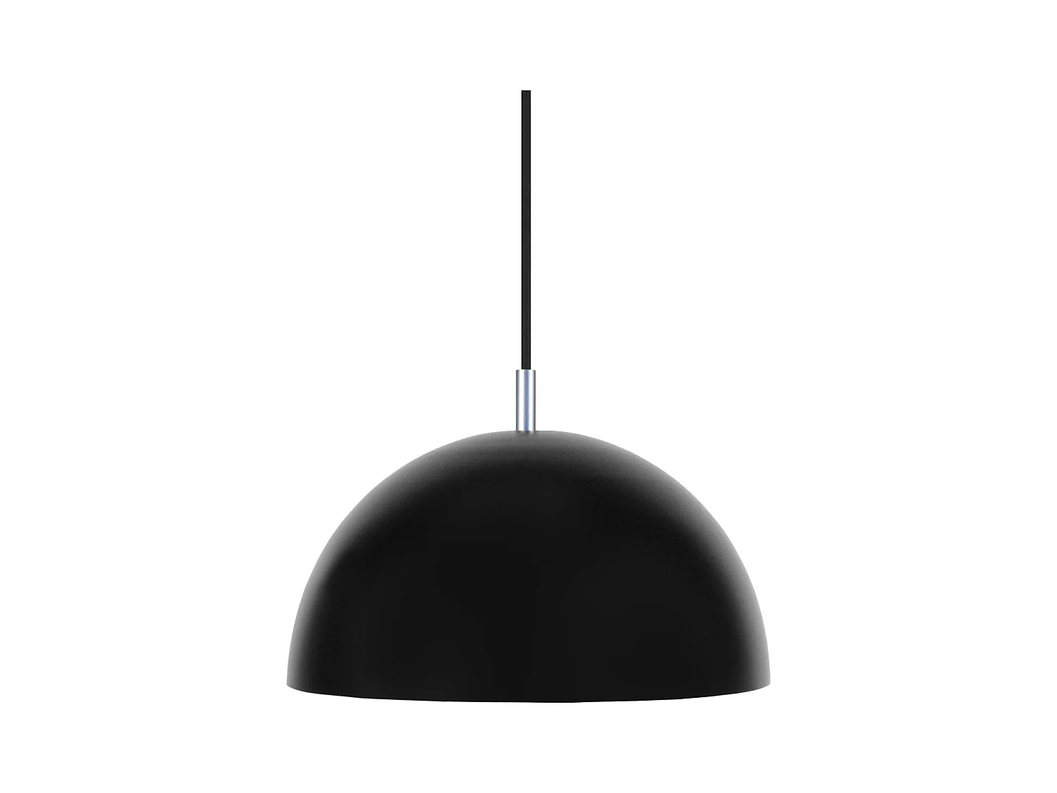 Suspension TOSEL ,métal,Noir ,H70xD44xP 44cm