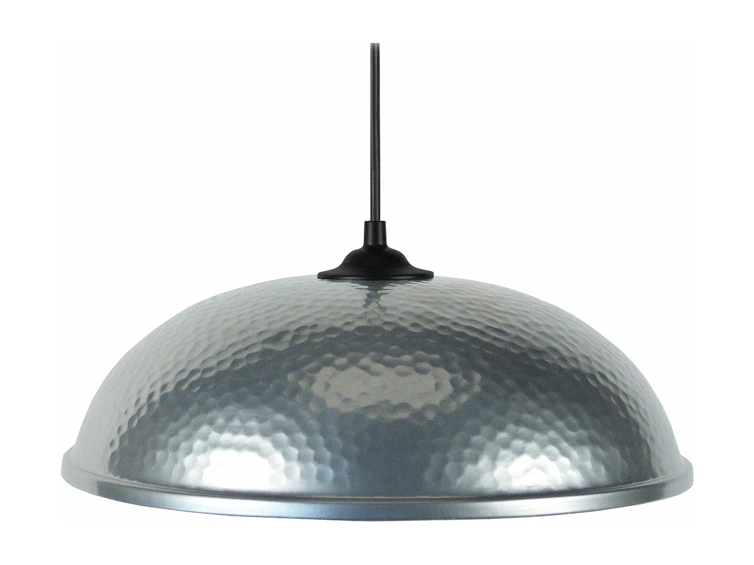 Suspensão TOSEL  JAIPUR metal cúpula cobre D31 x  H70  cm