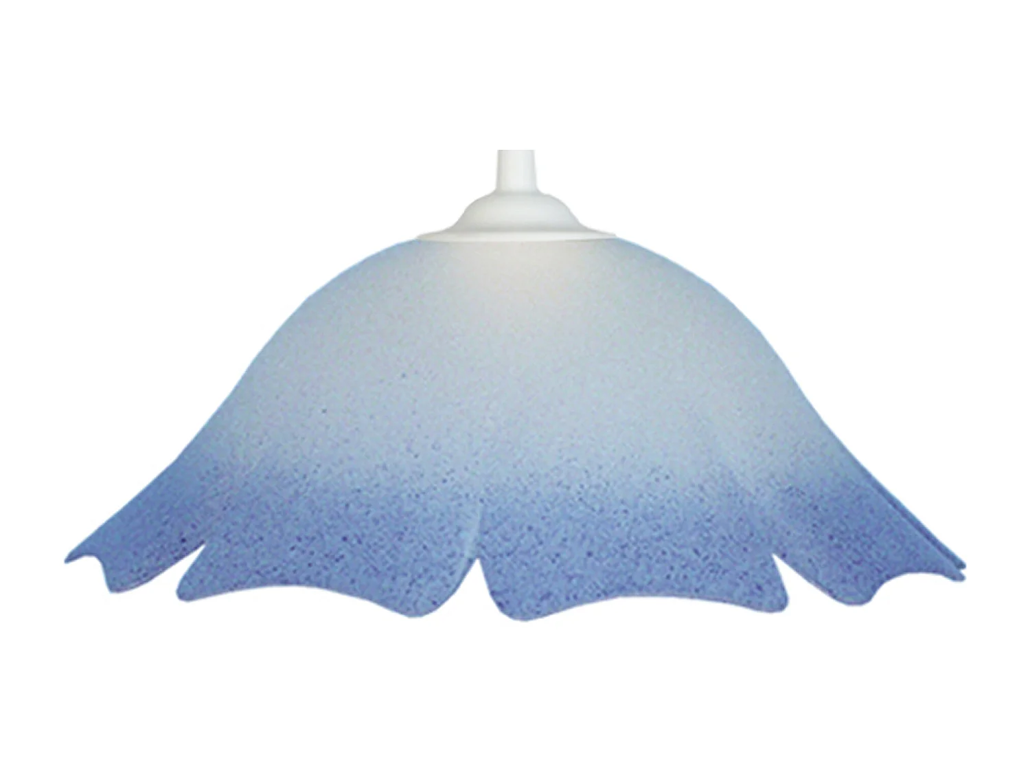 Suspensión  TOSEL ,vidrio,Gris ,A80x D 35xP35 cm