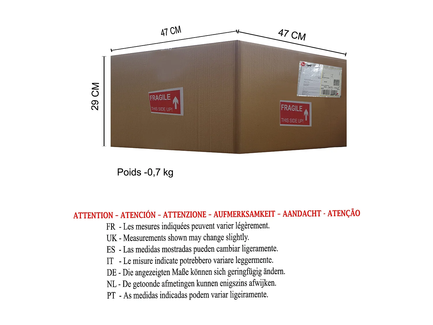 Lámpara de Mesa  TOSEL ,vidrio,violeta ,A 19xD35xP35cm