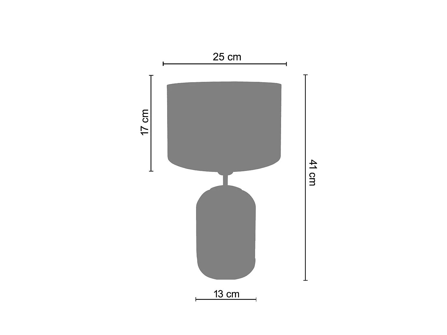 Lampe de Chevet TOSEL ,bois,verre,naturel,H41xD25xP25 cm
