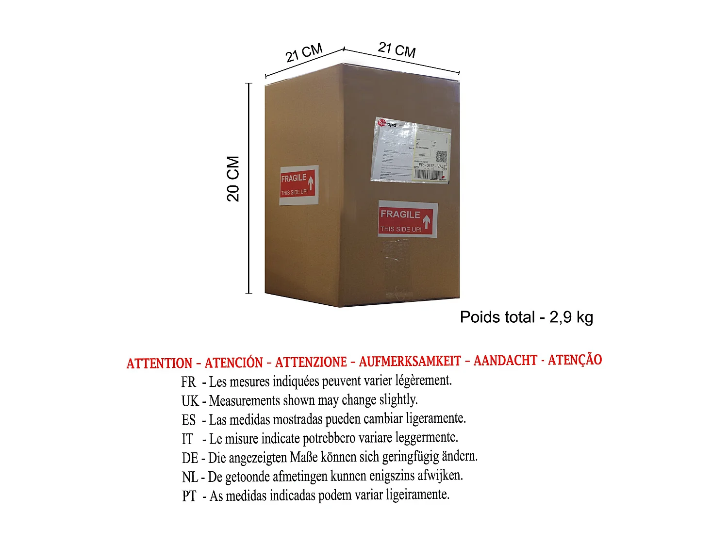 Suspensão TOSEL  SVALBARD MIDIUM vidro cilindro âmbar D14 x  H100  cm