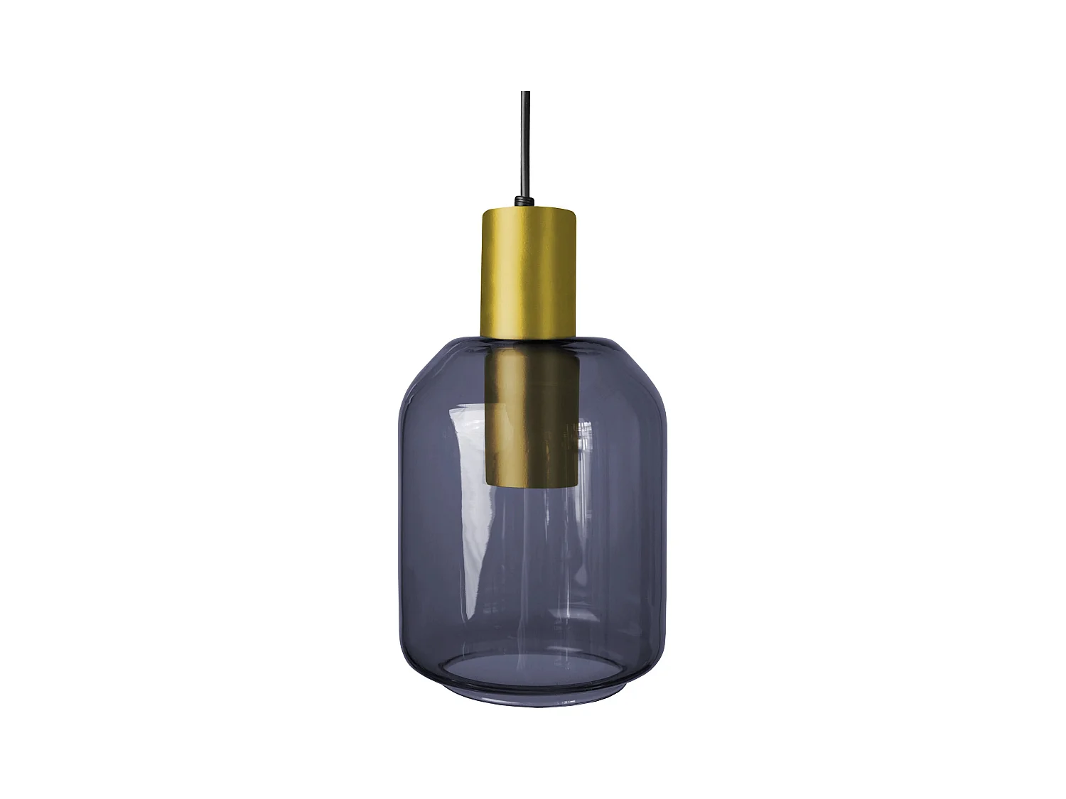 Suspension TOSEL ,métal,Bleu,H 100x D14xP14cm