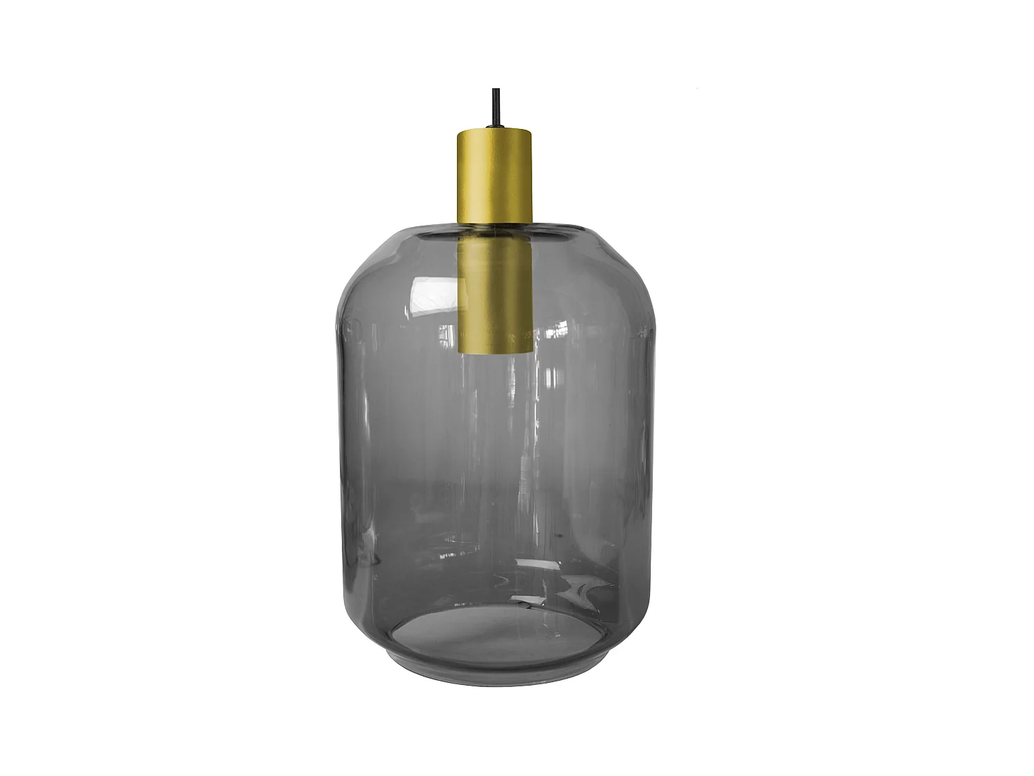 Suspension TOSEL ,métal,Gris ,H100xD 20x P 20cm