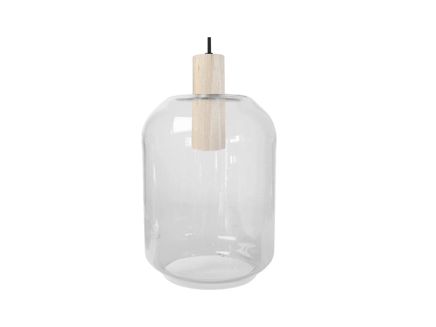 Suspension TOSEL ,bois,naturel, H100xD20xP 20cm
