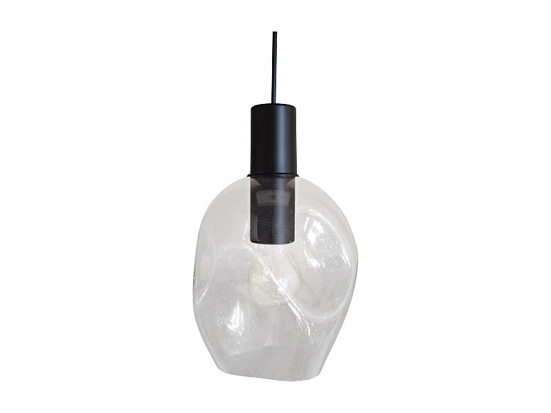 Suspensão TOSEL  VINGOLF vidro globo roxo D20 x  H100  cm