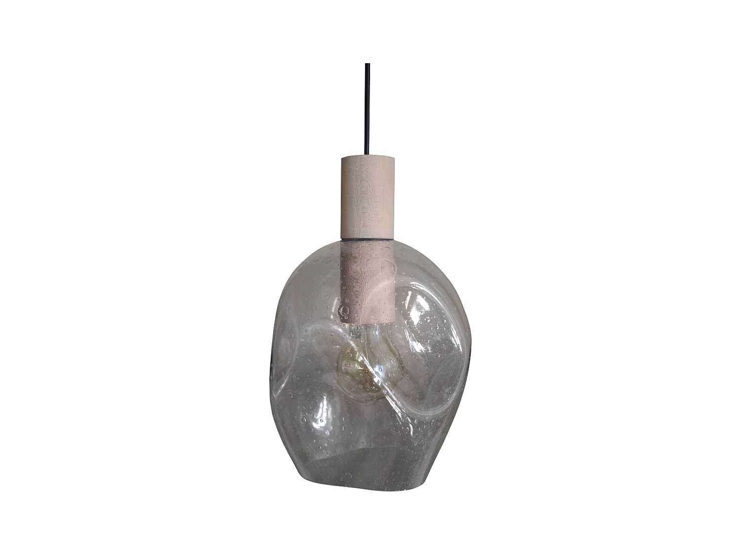 Suspension TOSEL ,bois,Gris ,H100x D20xP20cm