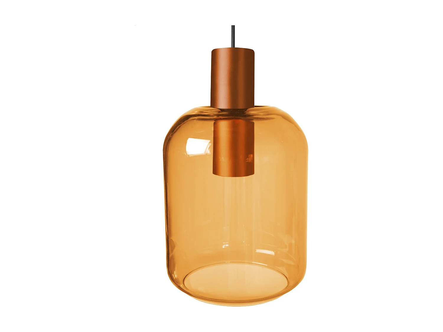 Suspensión  TOSEL ,metal,AMARILLO,A 100x D16xP16cm