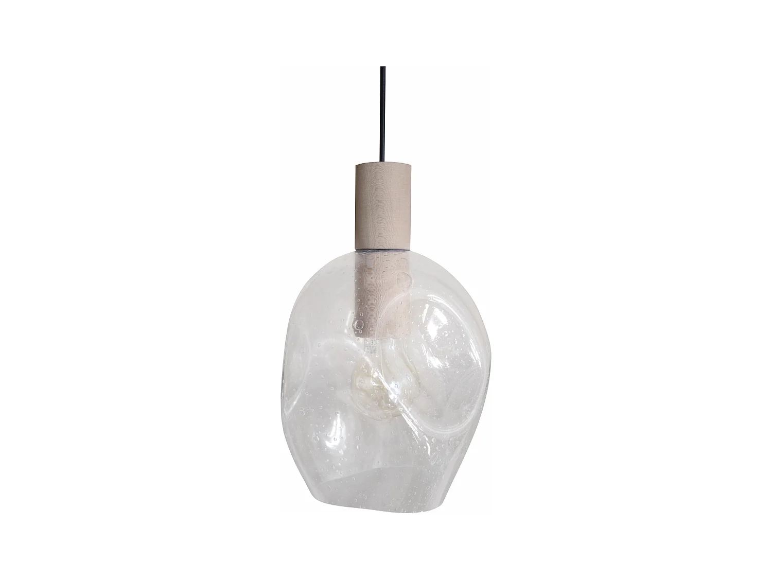 Suspension TOSEL ,bois,naturel,H100xD 20xP20cm
