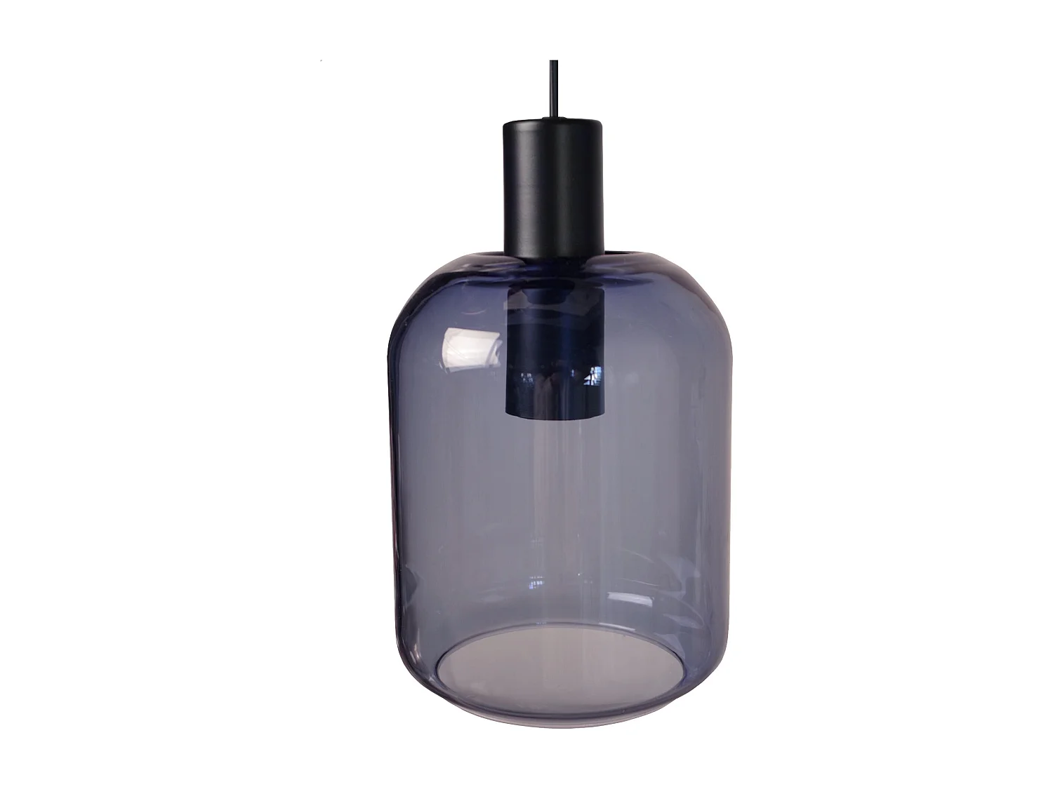 Suspensión  TOSEL ,metal,Azul ,A100xD 16xP16cm