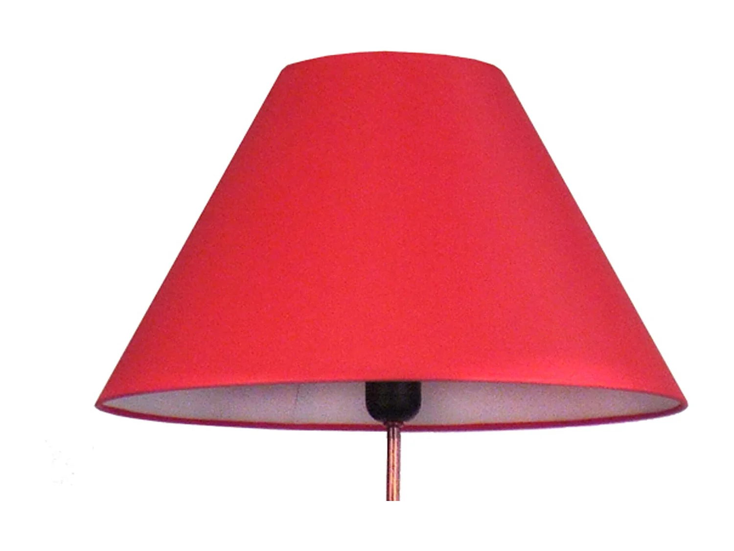 Lampadaire TOSEL ,métal,Rouge ,H168xD40xP40cm
