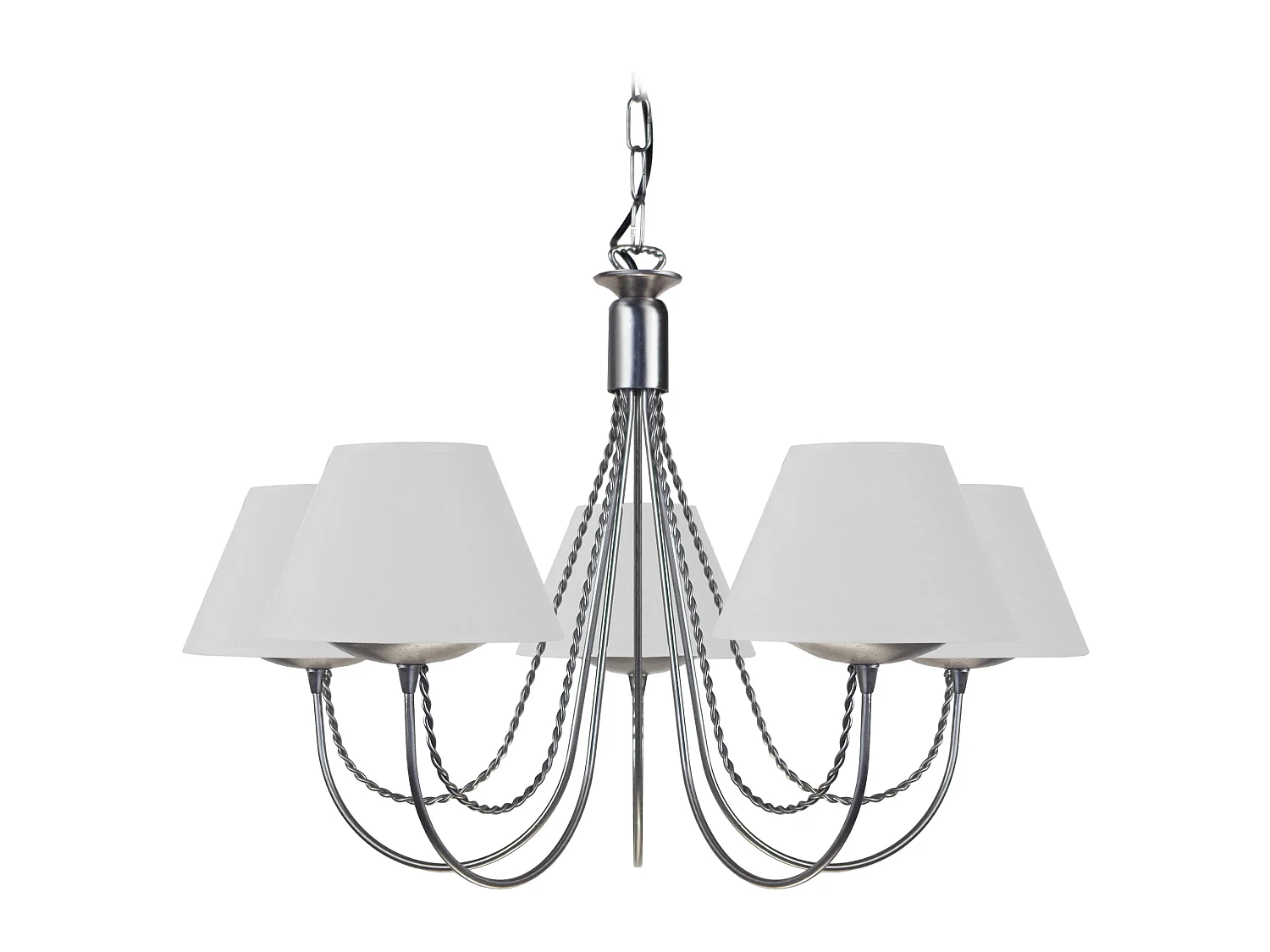 Lustre TOSEL LEICESTER tecido braço cru D62 x  H46  cm