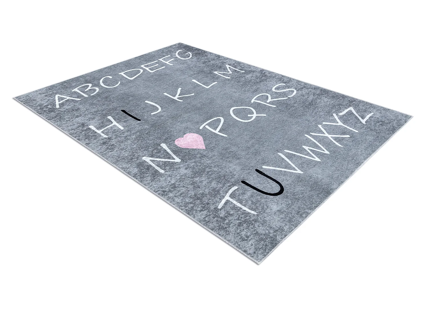 Tapis lavable JUNIOR 52106.801 Alphabet pour les enfants antidérapant 120x170 cm