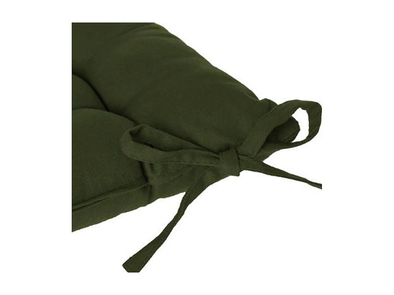 Galette de Chaise "Loria" 38x38cm Vert Kaki