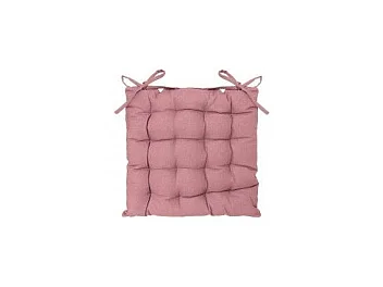 Galette de Chaise "Loria" 38x38cm Rose