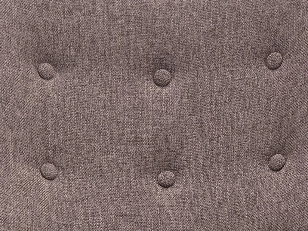 Schaukelsessel - melierter Stoff - Taupe - ELMINA II