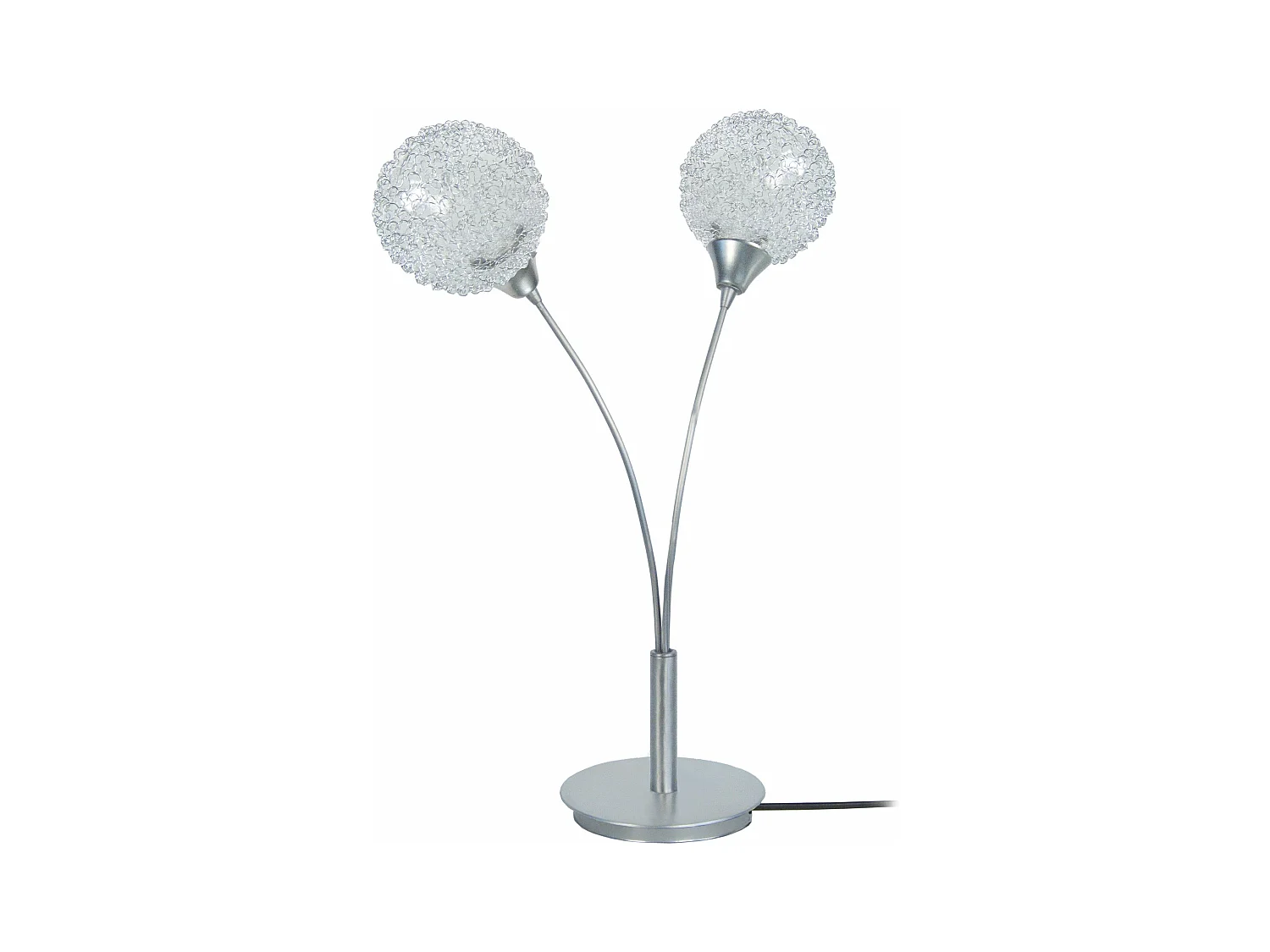 Lampe a poser bras métal  aluminium 60 cm.