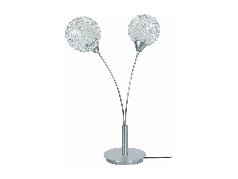 Lampe a poser bras métal  aluminium 60 cm.