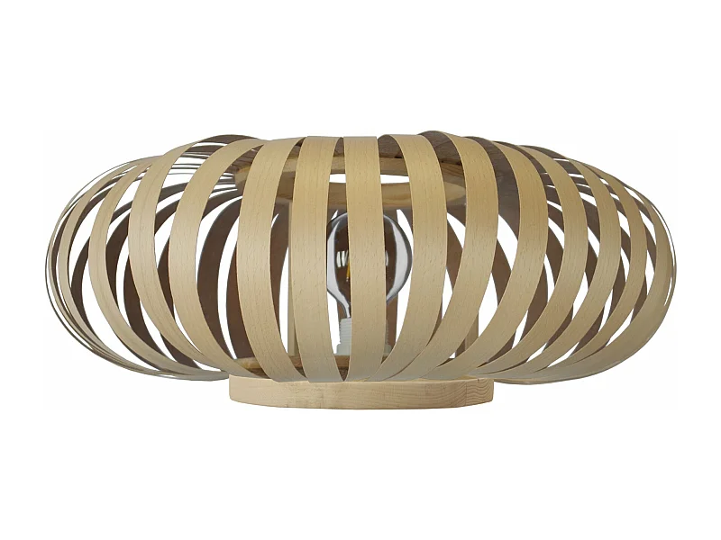 Abajur TOSEL BOIS CYLINDRE lâmpada decorativa cilindro Verde D8 x  H21  cm