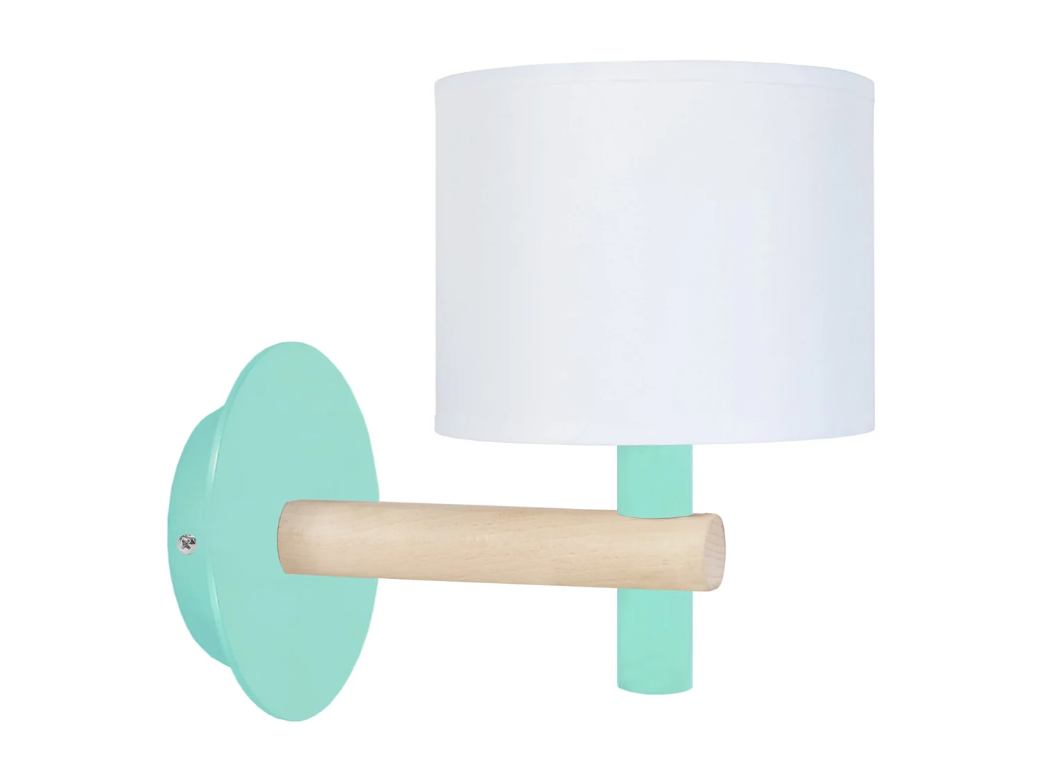 Aplique TOSEL TANDEM1M tecido braço Verde D14 x  H22  cm