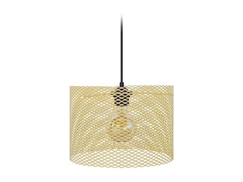 Suspensión  TOSEL ,metal,AMARILLO,A80xD25xP25cm