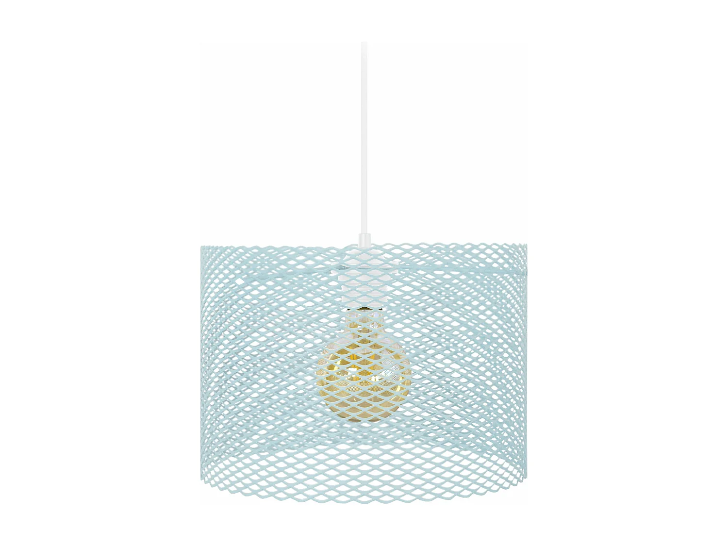 Suspensão TOSEL ADONIS metal cilindro pastel D30 x  H80  cm