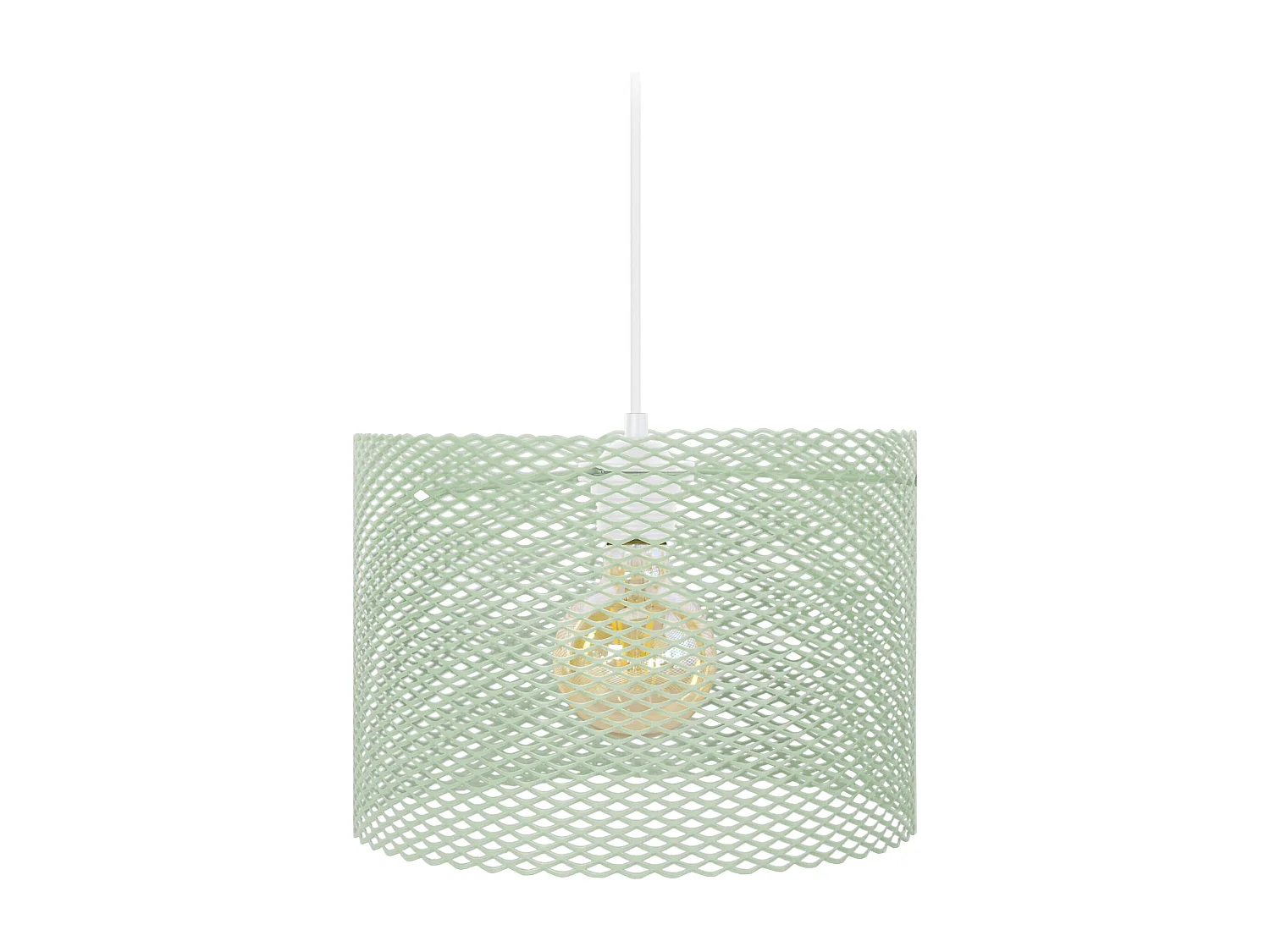 Suspensión  TOSEL ,metal,Blanco,A80xD30xP30cm