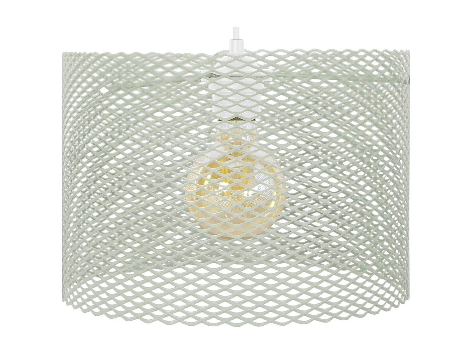 Suspensão TOSEL ADONIS metal cilindro pastel D30 x  H80  cm