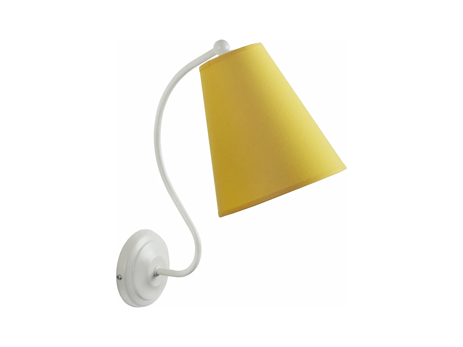 Applique 16cm. tissu blanc