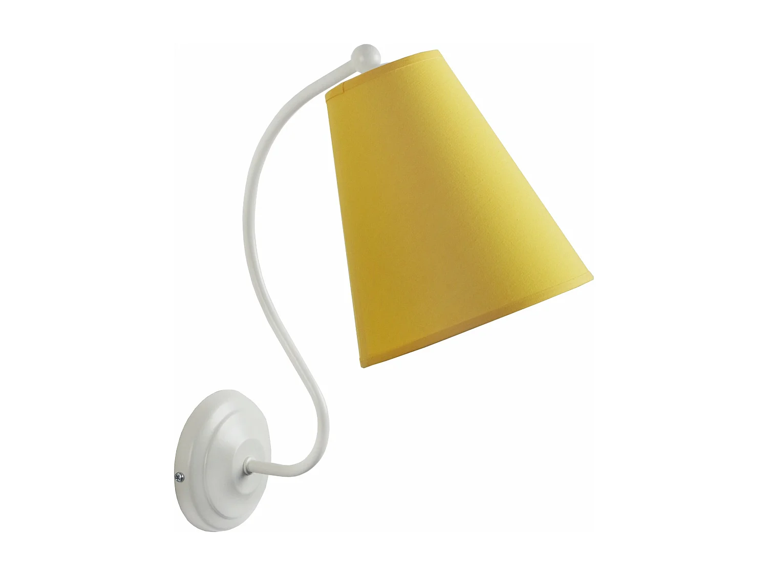 Applique 16cm. tissu blanc