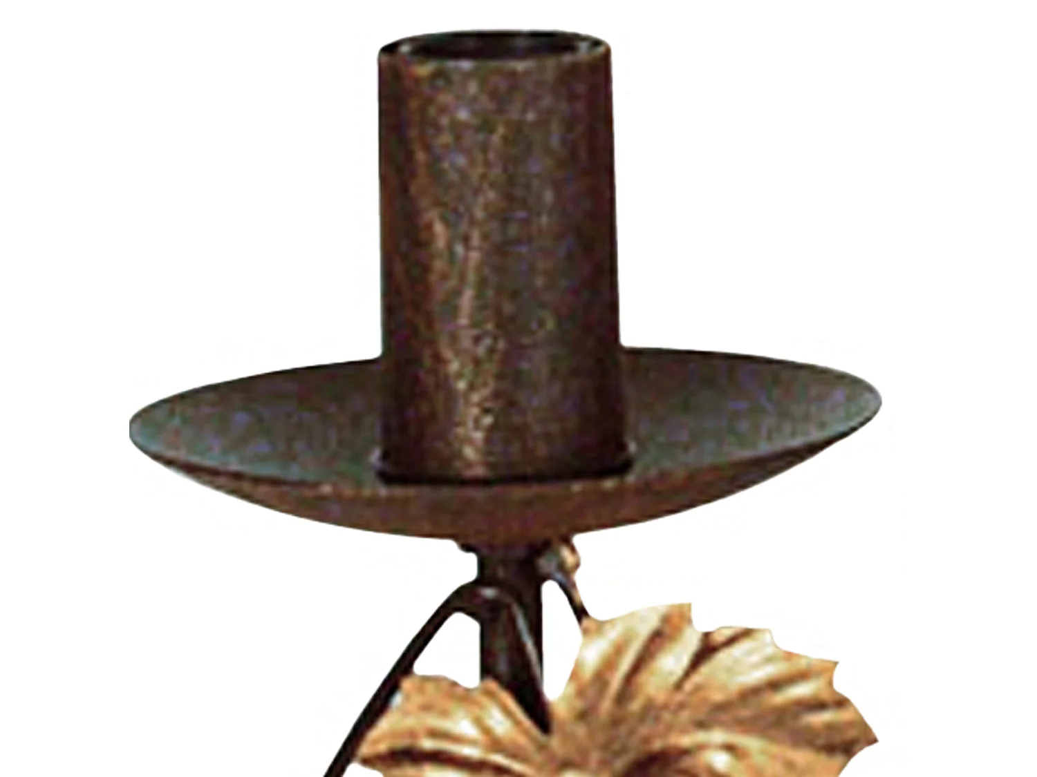 Applique TOSEL ,métal,Marron,H27xD33,5xP33,5cm