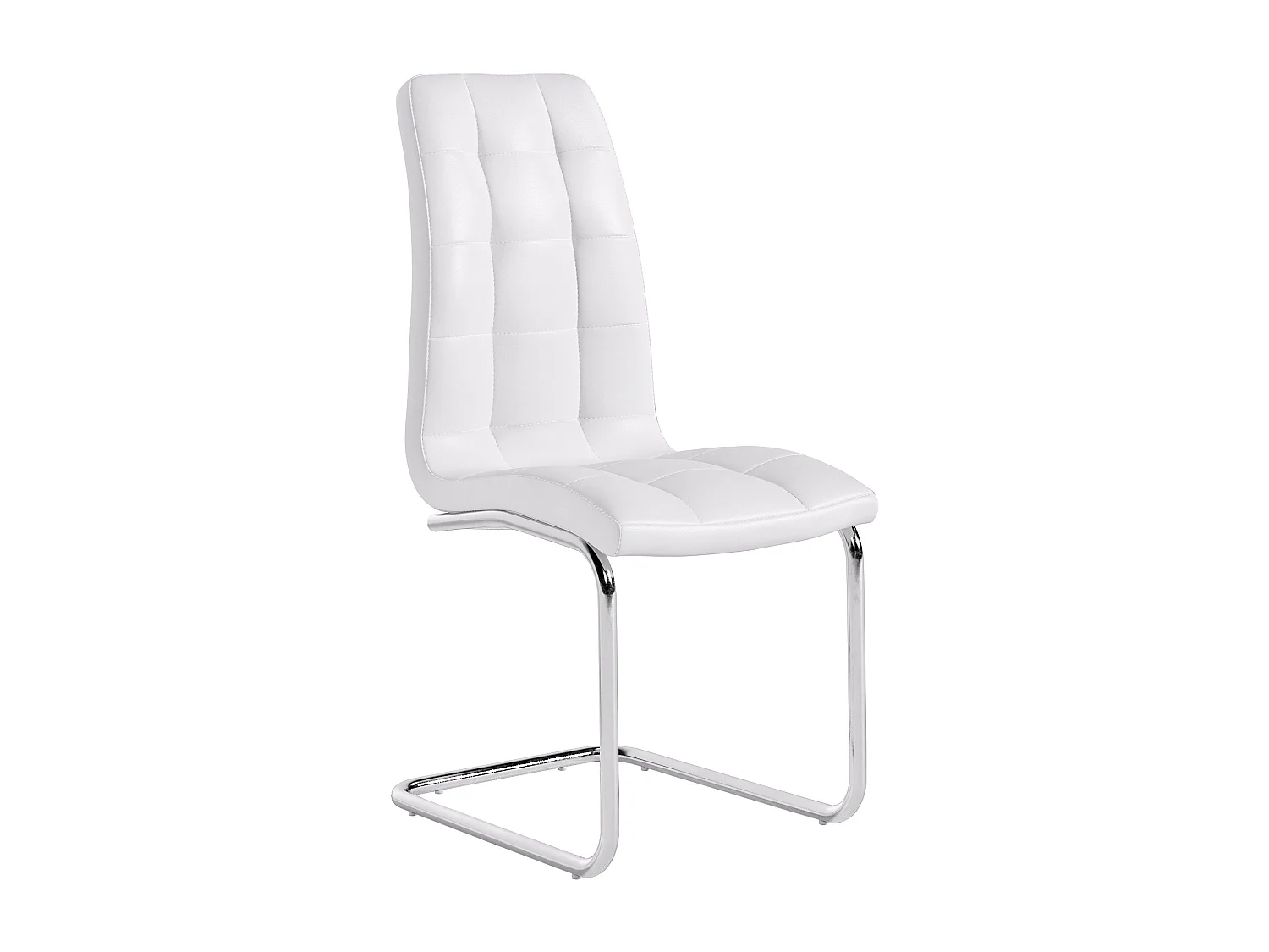 Set van 2 stoelen NADYA - Kunstleer - Wit