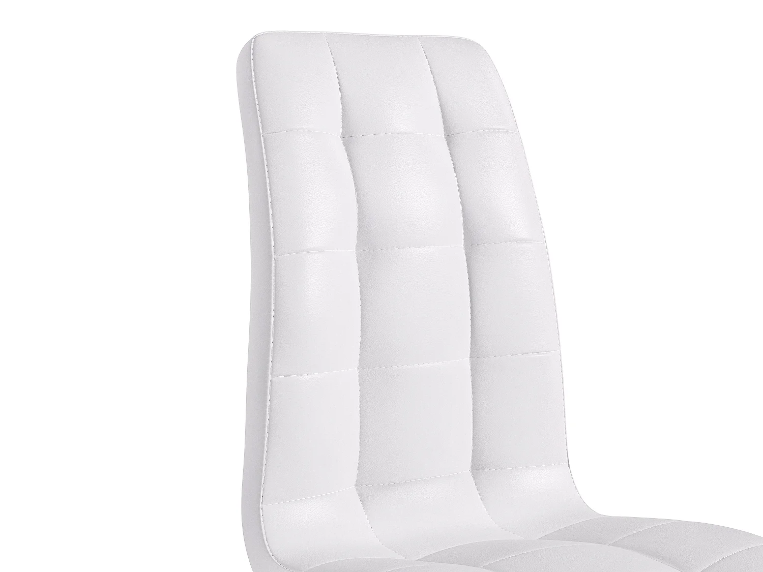 Set van 2 stoelen NADYA - Kunstleer - Wit