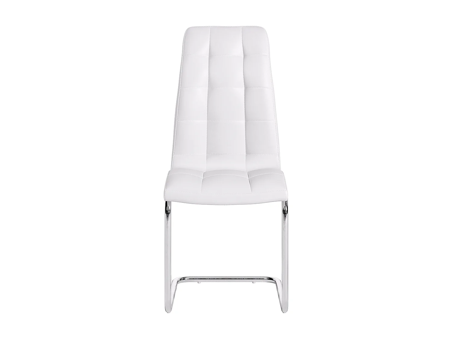 Set van 2 stoelen NADYA - Kunstleer - Wit