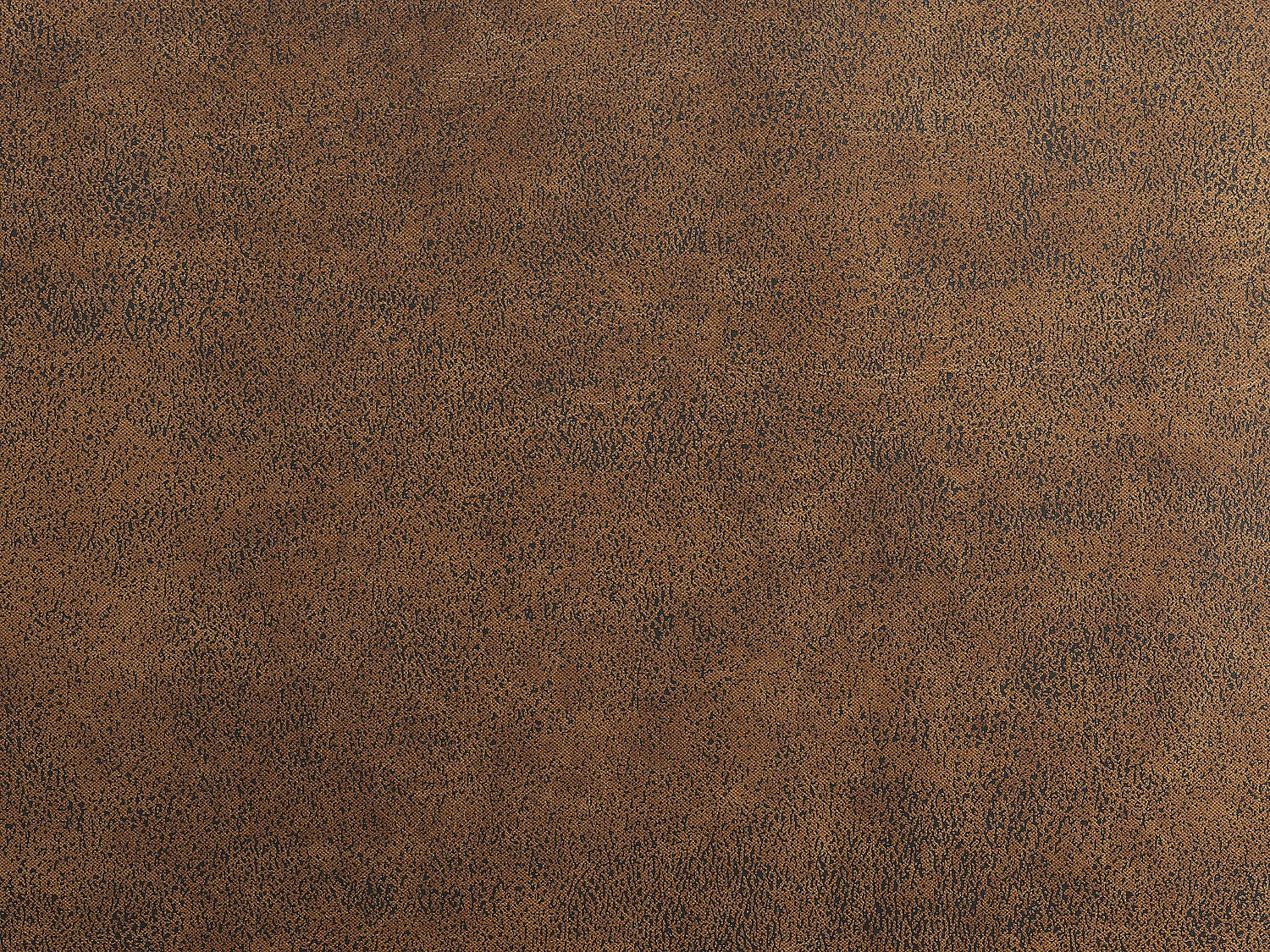 Canapé d'angle chesterfield réversible TOLEDO en microfibre vieillie - Marron