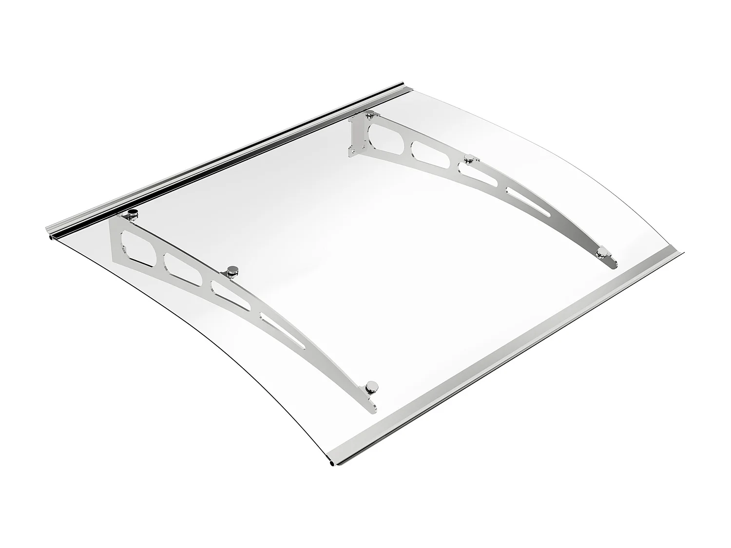 Vordach Aluminium NEONA - 120x90x15 cm