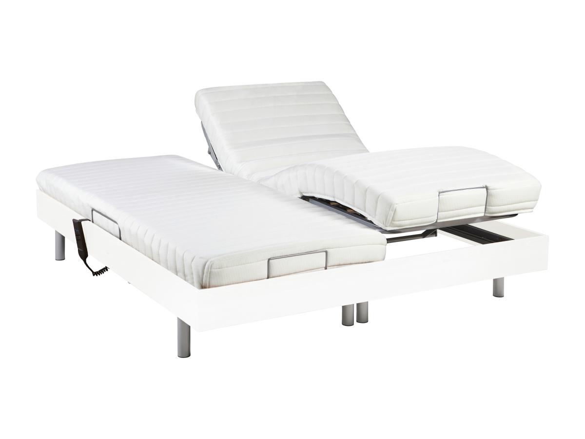 Relaxbett elektrisch - Latexmatratzen - CASSIOPEE III von YSMÉE - mit OKIN- günstig online kaufen