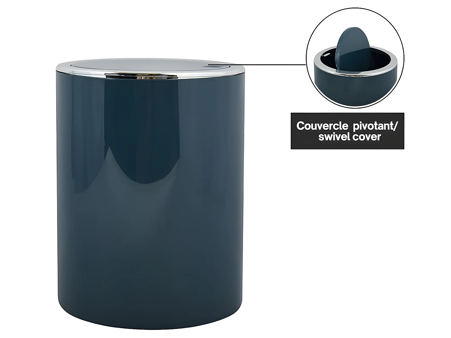 Poubelle en kamaka 6 litres essence