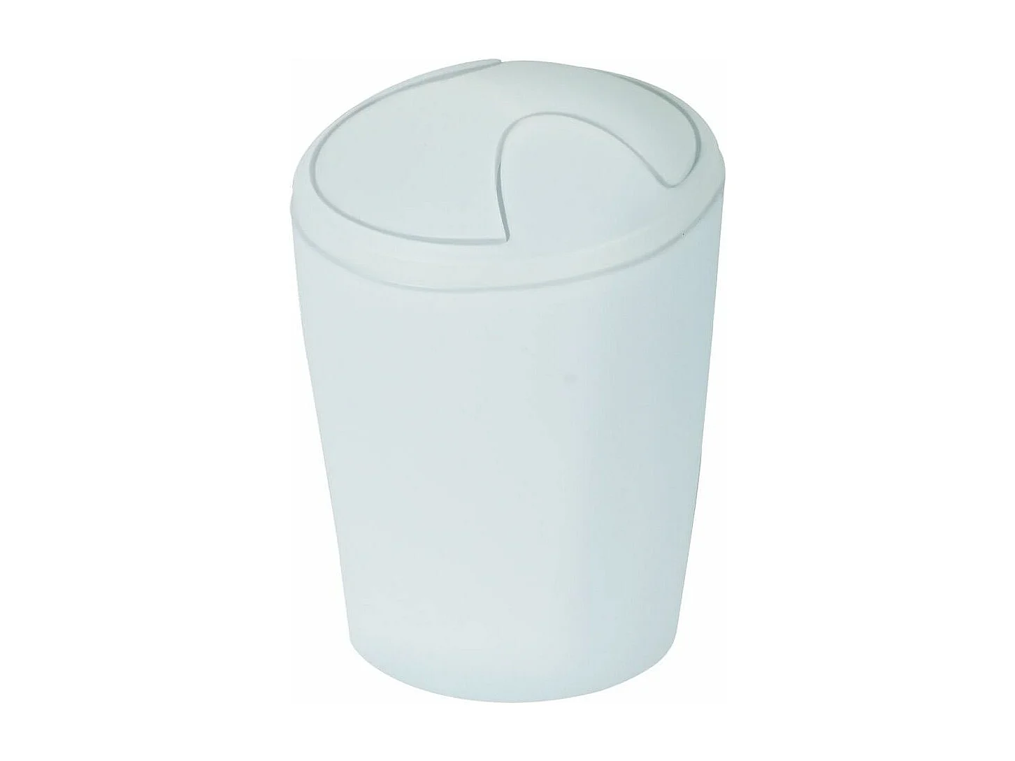 poubelle move collection couleur blanche (5l)