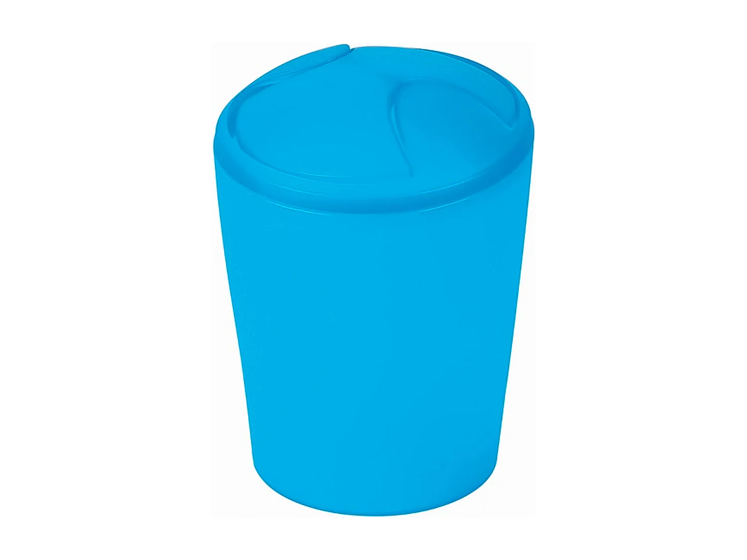 poubelle move collection couleur bleu effet glacial (5l)
