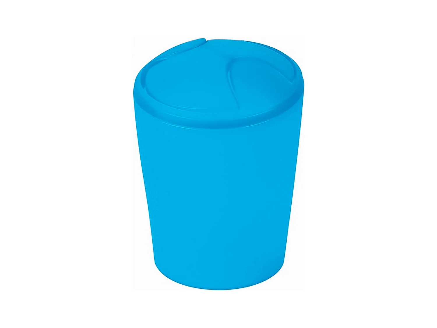 poubelle move collection couleur bleu effet glacial (5l)