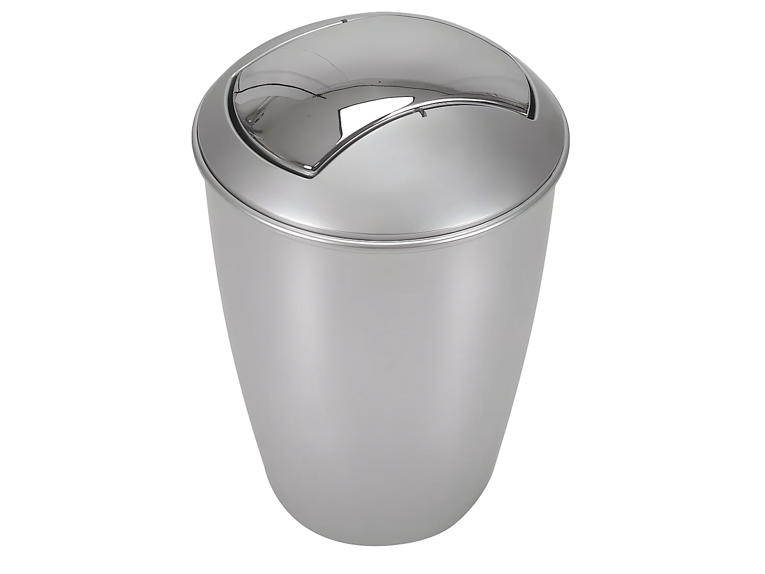 poubelle argent d'Atlanta