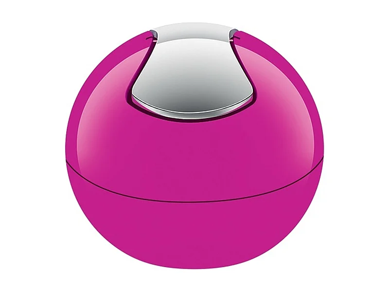 poubelle ø16 x 14 cm (1 litre), polystyrène, violet