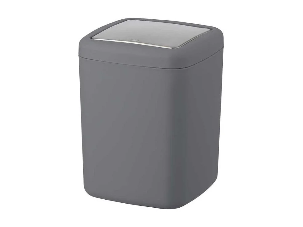 Poubelle "Barcelona" - Gris anthracite - 3 L