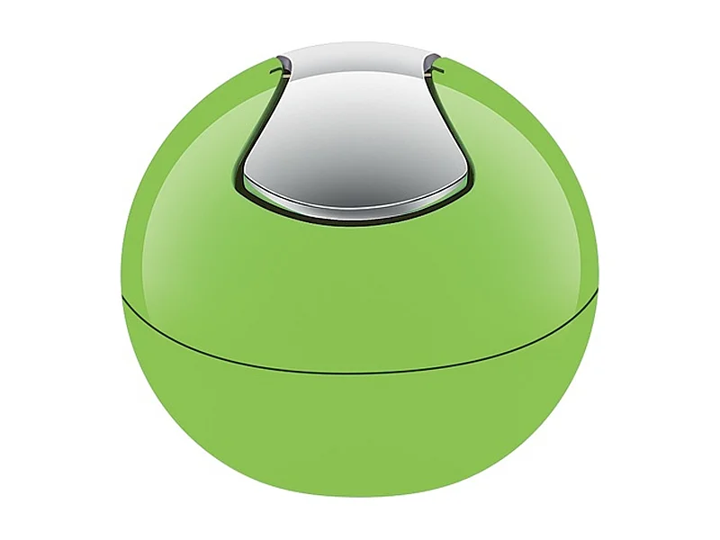 poubelle ø16 x 14 cm (1 litre), polystyrène, gris