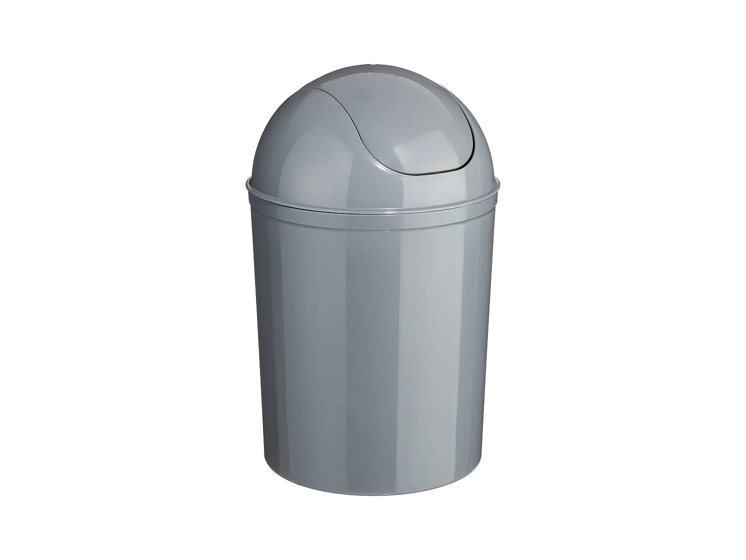 Poubelle de Salle de Bain "Essential" 7L Gris