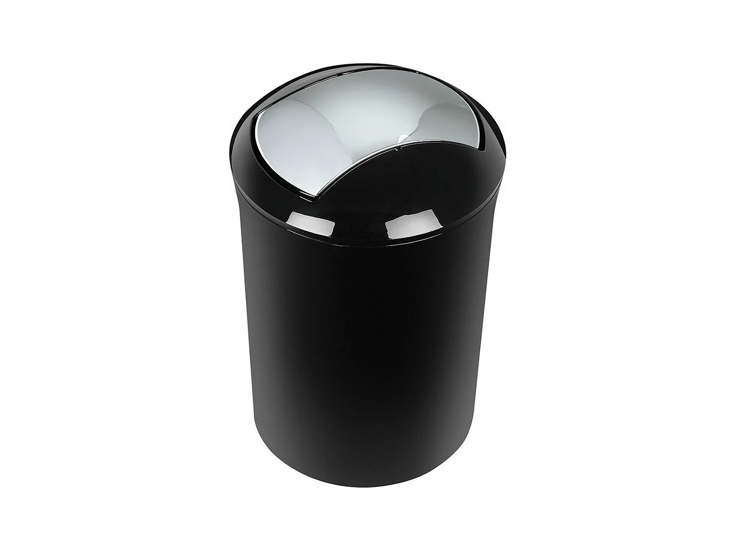 poubelle sydney collection acrylique couleur noire (5l)