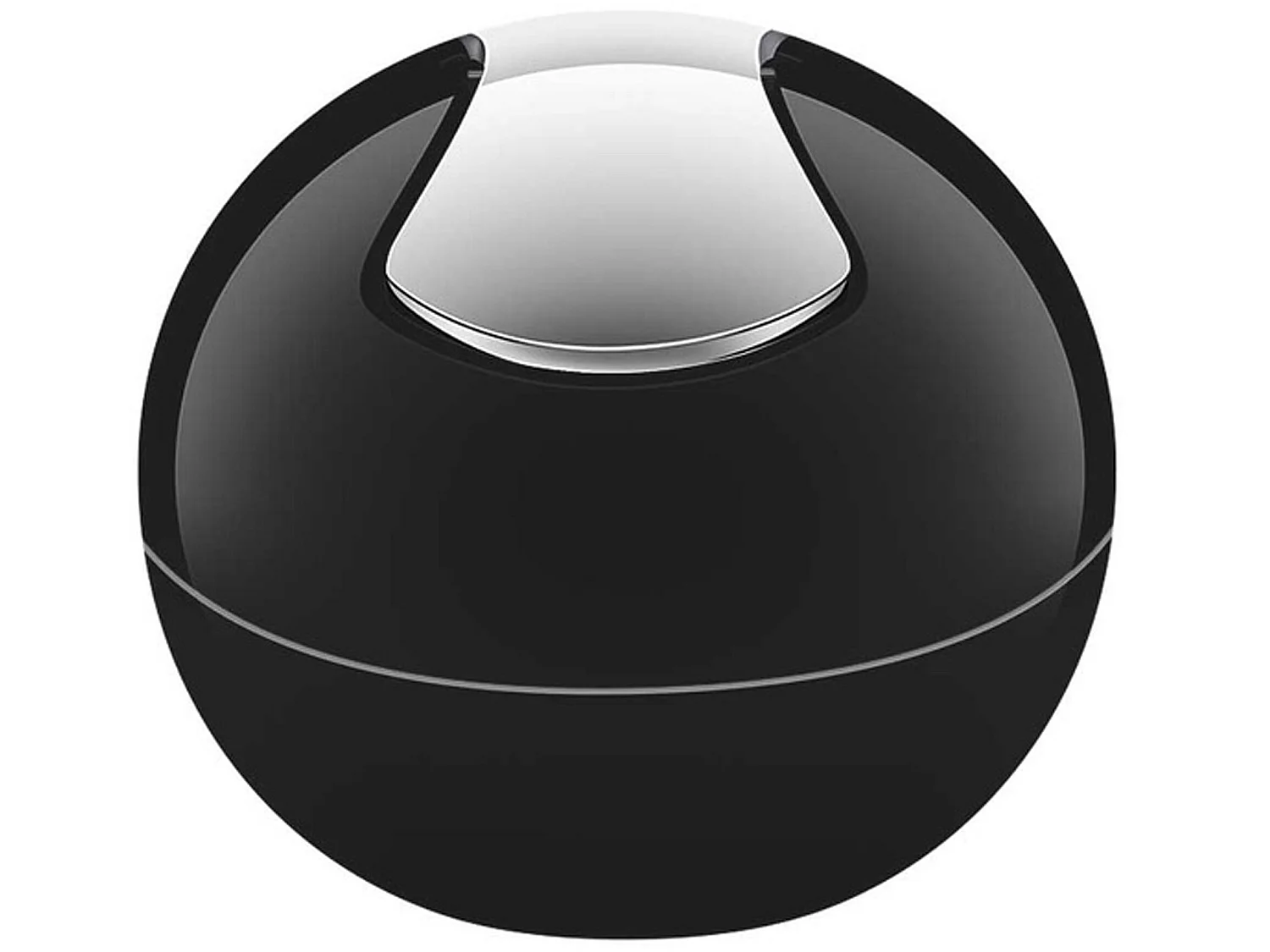 poubelle ø16 x 14 cm (1 litre), polystyrène, noir