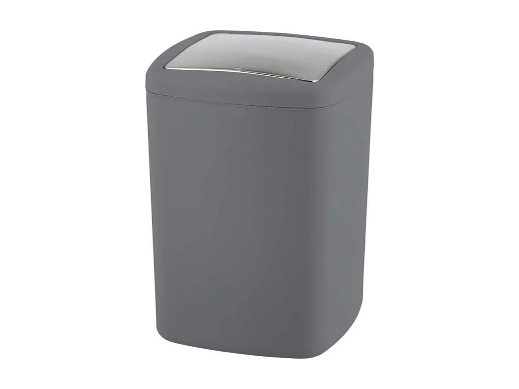 Poubelle "Barcelona" - Gris anthracite - 8,5 L