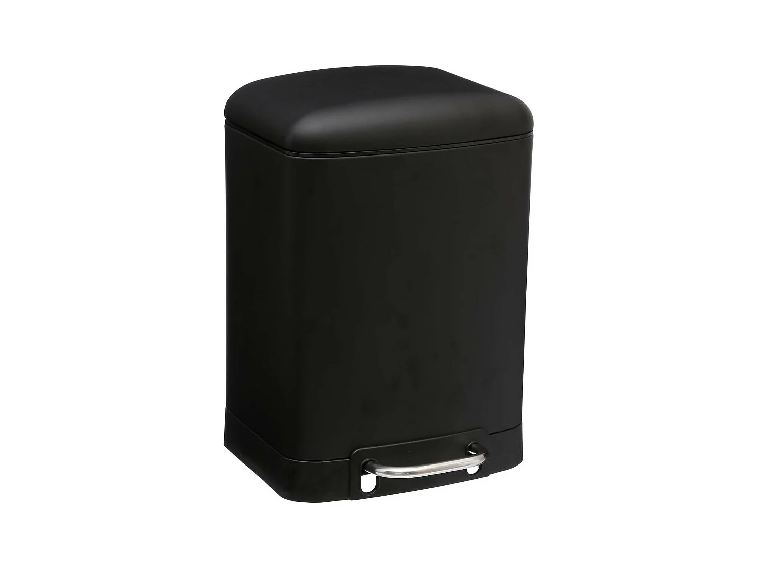Poubelle à Pédale en Métal "Ariane" 6L Noir